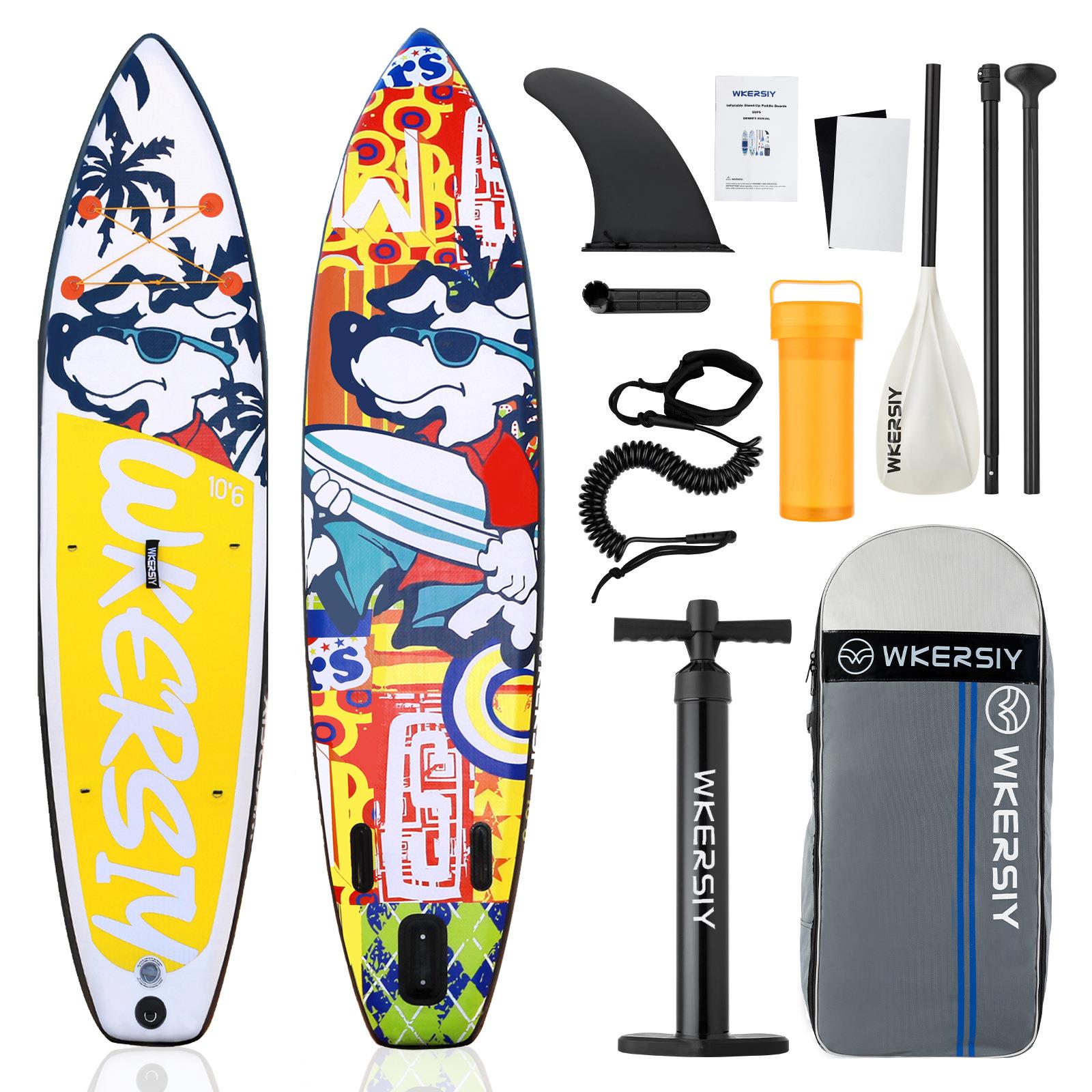 SAP浆板桨板stand up paddle board 充气冲浪板 surfboard 滑水板