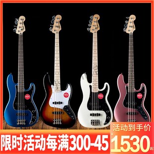 芬达Squier Affinity入门初学进阶P贝斯电贝司 J JAZZ BASS