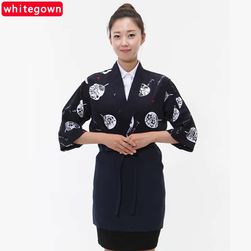 Veste chef cuisinier WHITEGOWN en polyester - Ref 1909662 Image 5