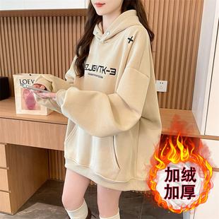 纯棉秋冬季新爆款校服内搭上衣初高中学生网红潮牌超火卫衣女加绒