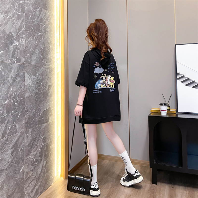 【纯棉不变形遮屁股T恤】