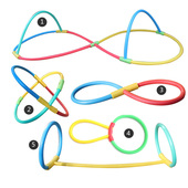 幼儿园体操泡沫海绵棒亲子游泳馆洞洞浮板彩色面条棍游泳戏水玩具