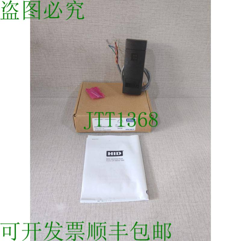 原装供应HID MIFARE DESFIRE 读卡器 6075BKN00000