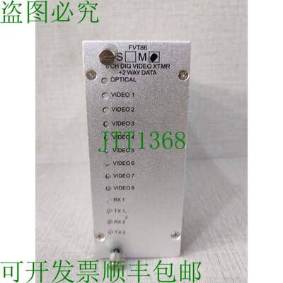 原装供应COMNET FVT86M 8 通道数字视频 XTMR + 2 路数据 - 语音