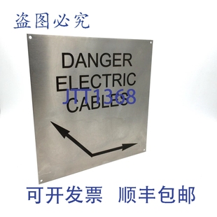 原装供应铝制牌，雕刻于底面上，标有电缆字样，DIMENSION为 250m