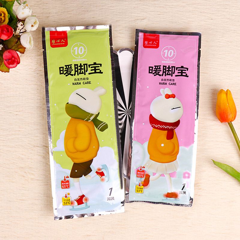 鞋垫冬季一次性免充电加热暖脚贴