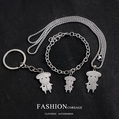 易烊千玺手绘周边易只烊项链吊坠手链钥匙扣挂件粉丝周边应援饰品