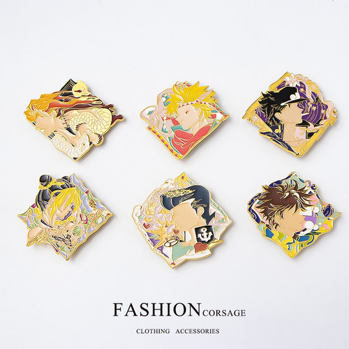JOJO的奇妙冒险徽章胸针