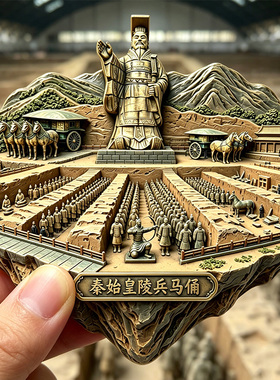 秦始皇陵兵马俑冰箱贴2026新款