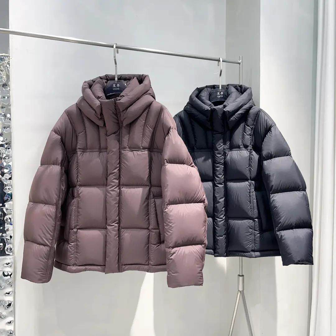 秋冬季时尚新款百搭轻奢简约个性休闲棉服外套保暖情侣款美式潮流