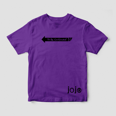 JOJO的奇妙冒险t恤To Be Continued空条承太郎衣服短袖男女半袖