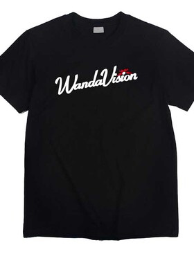 Wanda Vision旺达幻视周边绯红女巫伊丽莎白奥尔森短袖男女t恤