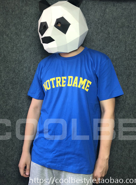 美国圣母大学T恤University of Notre Dame诺特丹大学男女T shirt