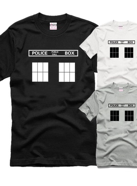 美剧短袖神秘博士T恤 DOCTOR WHO短袖Tarids短袖T恤情侣装