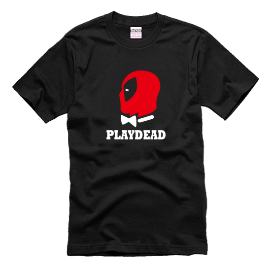 死侍漫画恶搞情侣装短袖T恤衫