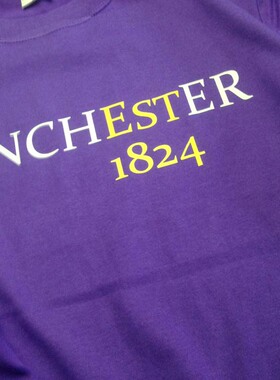 曼彻斯特大学Manchester university英国大学留学生 纪念短袖T恤