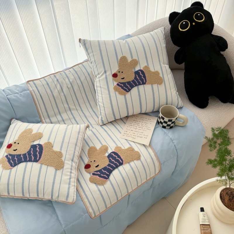 2024新款多巴胺卡通可爱抱枕被子两用二一午休被空调被汽车靠垫,居家布艺,抱枕被,淘宝优惠券,粉丝福利购,淘宝优惠卷