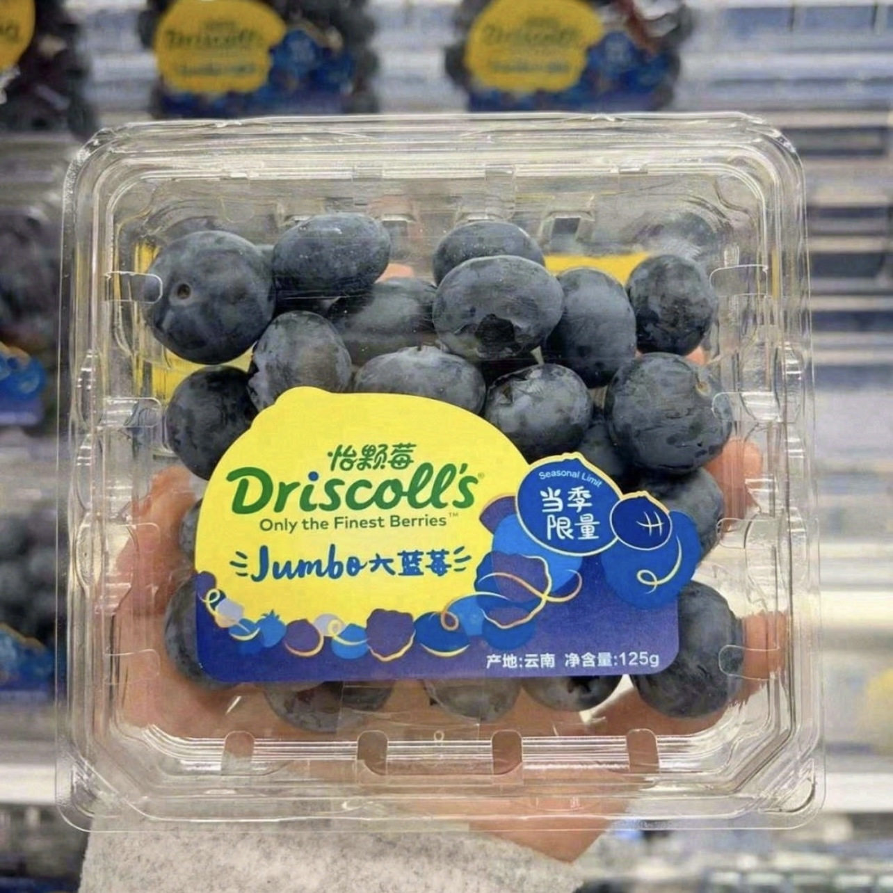 新鲜当季云南怡颗莓蓝莓限量版纯甜口味多汁