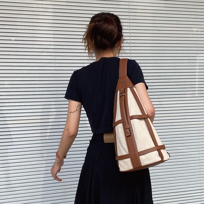 myapartment酒壶单肩包小众编织