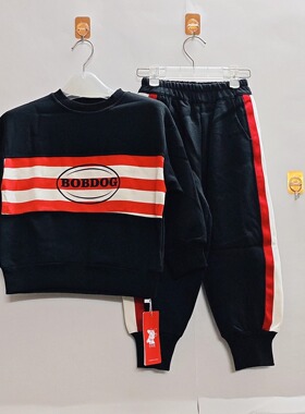 Z902巴bu男童春秋款卫衣卫裤儿童套装两件套11.12.13.14.151617