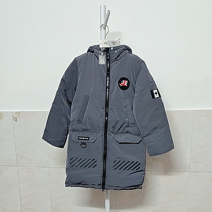 儿童羽绒服男童女童中长款加厚保暖外套冬季新款洋气中大童羽绒服