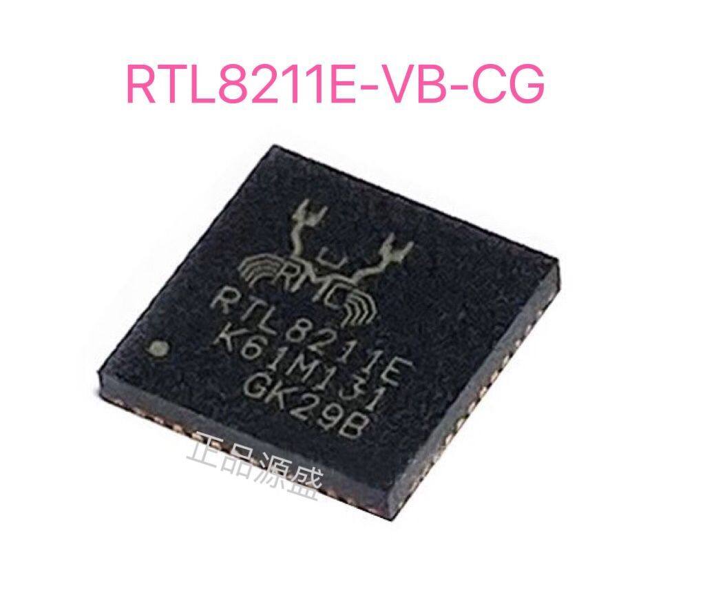 贴片 RTL8211E-VB-CG QFN-48 以太网控制器芯片IC