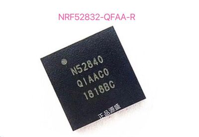 全新 NRF52832-QFAA-R N52832 2.4GHz 无线射频收发器 QFN-48