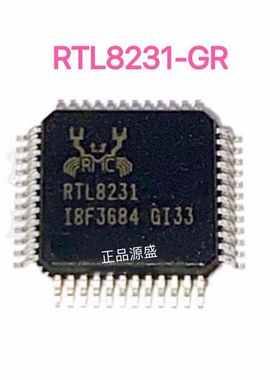 RTL8231-GR 封装QFP-48 丝印RTL8231 网卡网络单片机芯