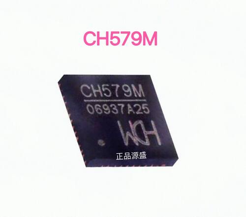 现货 CH579M 贴片QFN-48 低功耗蓝牙无线单片机芯片IC
