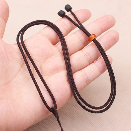 搭配平安扣水晶玛瑙男女款项链绳