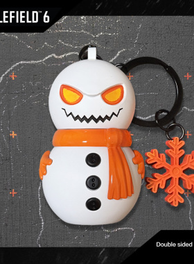 战地风云6 BATTLEFIELD 寒冬恶魔雪人模型游戏周边氛围装饰挂件