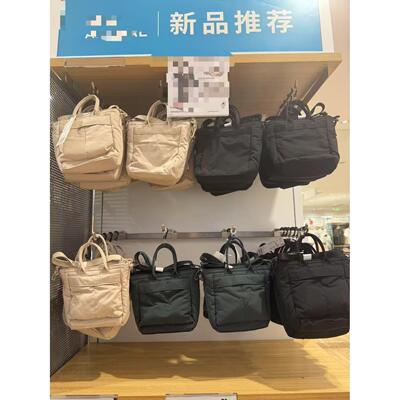 男女装两用小挎包托特包单肩包手提包多口袋中性新款斜挎包481364