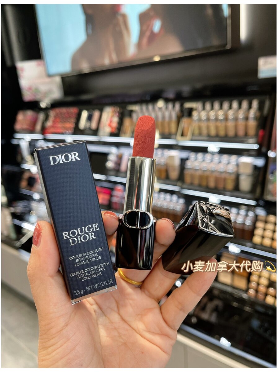 Канадский прилавок Dior Dior Velvet lipstick Губная помада 217 558 624 635 777 999 Velvet Изображение 1