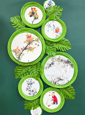 春天装饰迎新春绿色系环创幼儿园大中小学班级布置教室黑板报墙面