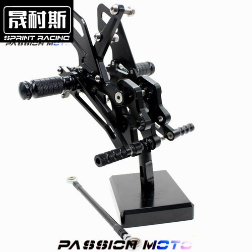 适用川崎ZX10R 2004-2016年改装大牛CNC升高脚踏前后挂挡离合总成