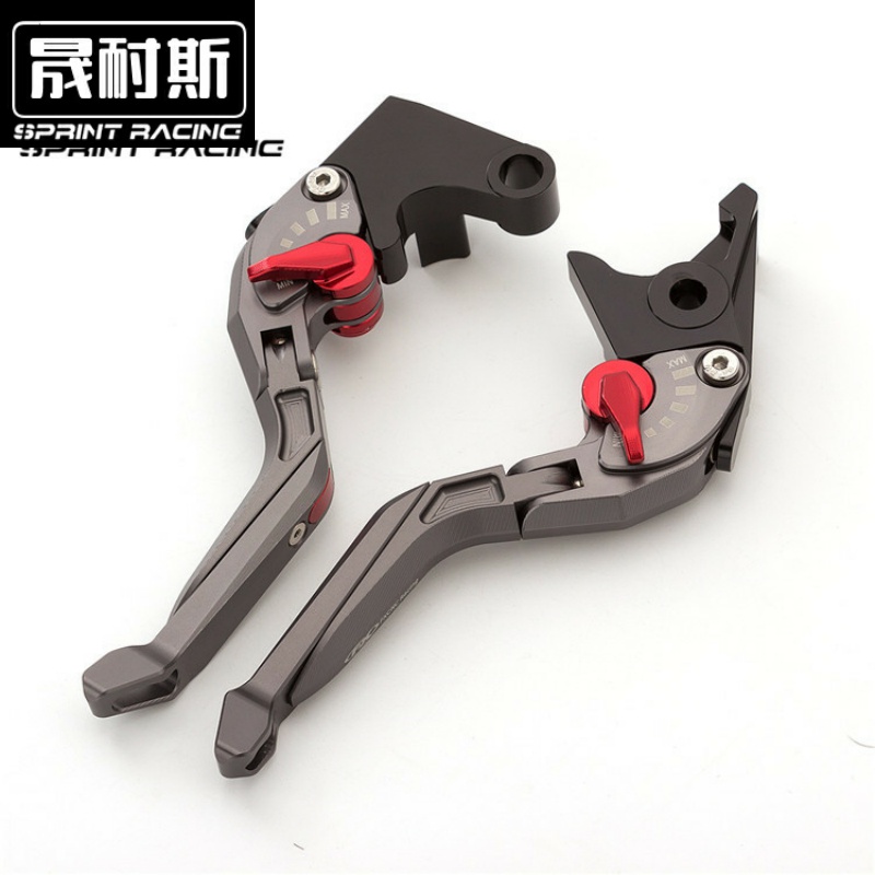 FORCE155劲战125四代SMAX155改装件双碟刹BWSR彪虎拉杆刹车把牛角