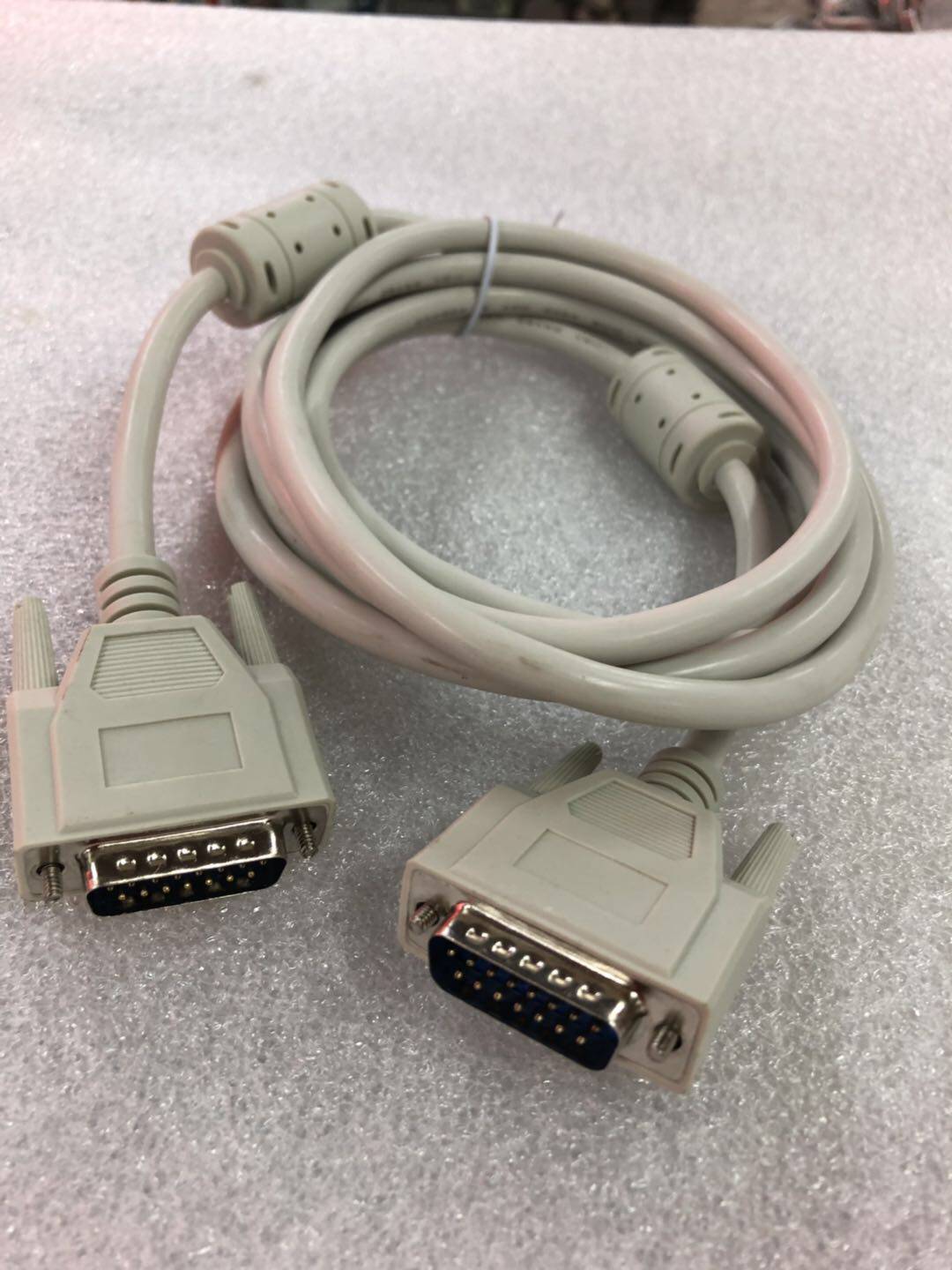 全新注塑机宝捷信PS610AM PS20AM电脑数据线15针通信线主板连接线