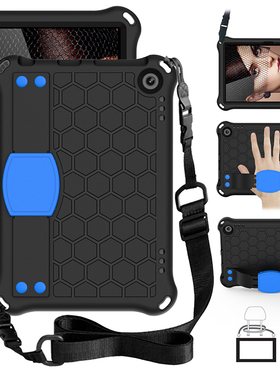 丽真外壳适用于2020款亚马逊HD8硅胶套plus保护套防摔支撑外壳手背带平板全包