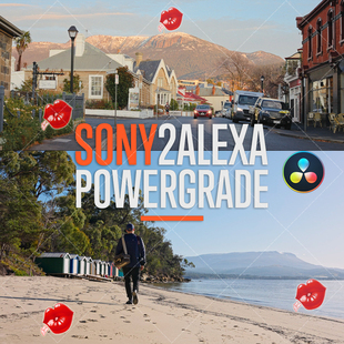 索尼转Alexa 达芬奇调色神器 Juan Melara Sony2Alexa PowerGrade