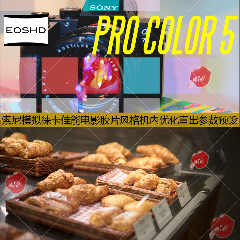 索尼机内优化直出参数EOSHD Pro Color5徕卡佳能电影胶片风格预设