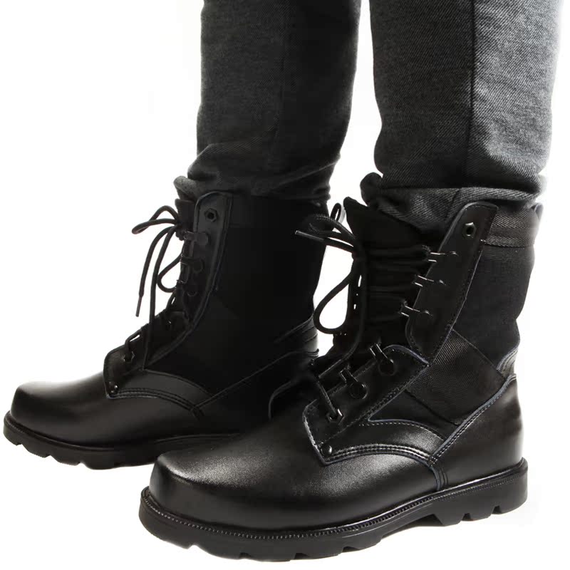 Bottes militaires en PU + Lycra - chaud - Ref 1398412 Image 4