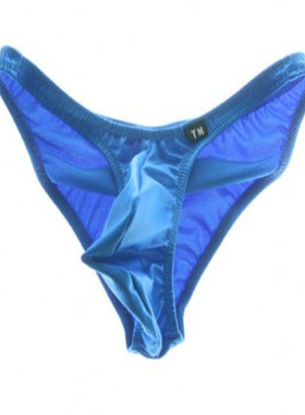 TM新款 男超薄冰丝三角裤 囊袋U凸男内裤 半透明性感男士三角裤头
