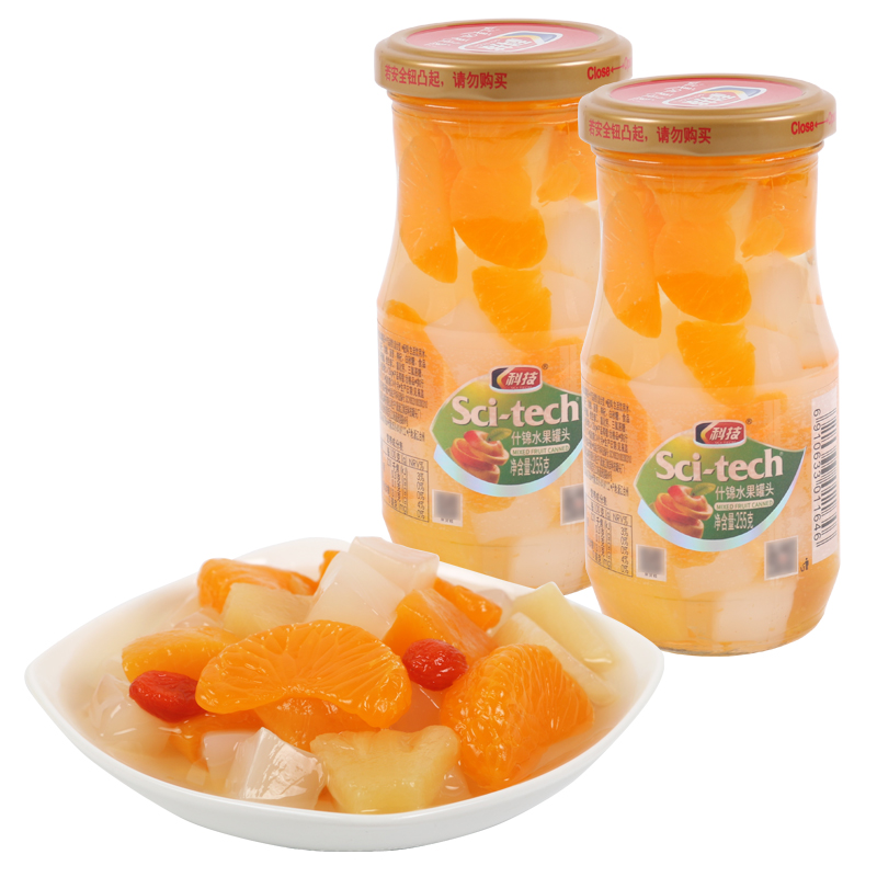 糖水什锦罐头255克*5瓶