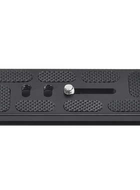 JUSINO/佳鑫悦 100MM长豪华型通用云台快装板 铝合金钻石黑