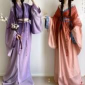 超仙秋冬 汉服女大乔小乔cos战国袍拖尾交领复原款 新月集 罗裳