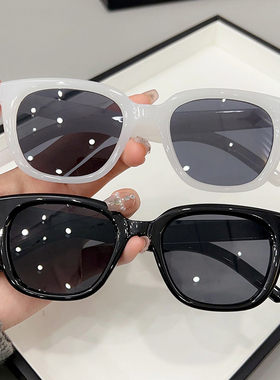 墨镜女夏圆脸防紫外线强光男