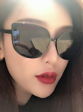 gmins复古个性风圆脸街拍太阳镜