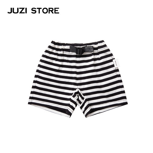 JUZISTORE短裤纯棉条纹