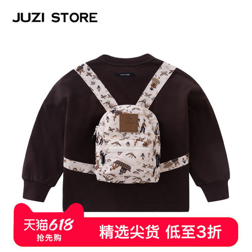 JUZISTORE民族风长袖T恤