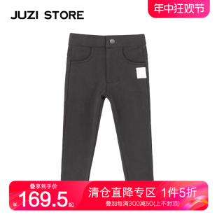 长裤 JUZI 修身 男女童1920408 STORE童装 打底迷你毛圈下装